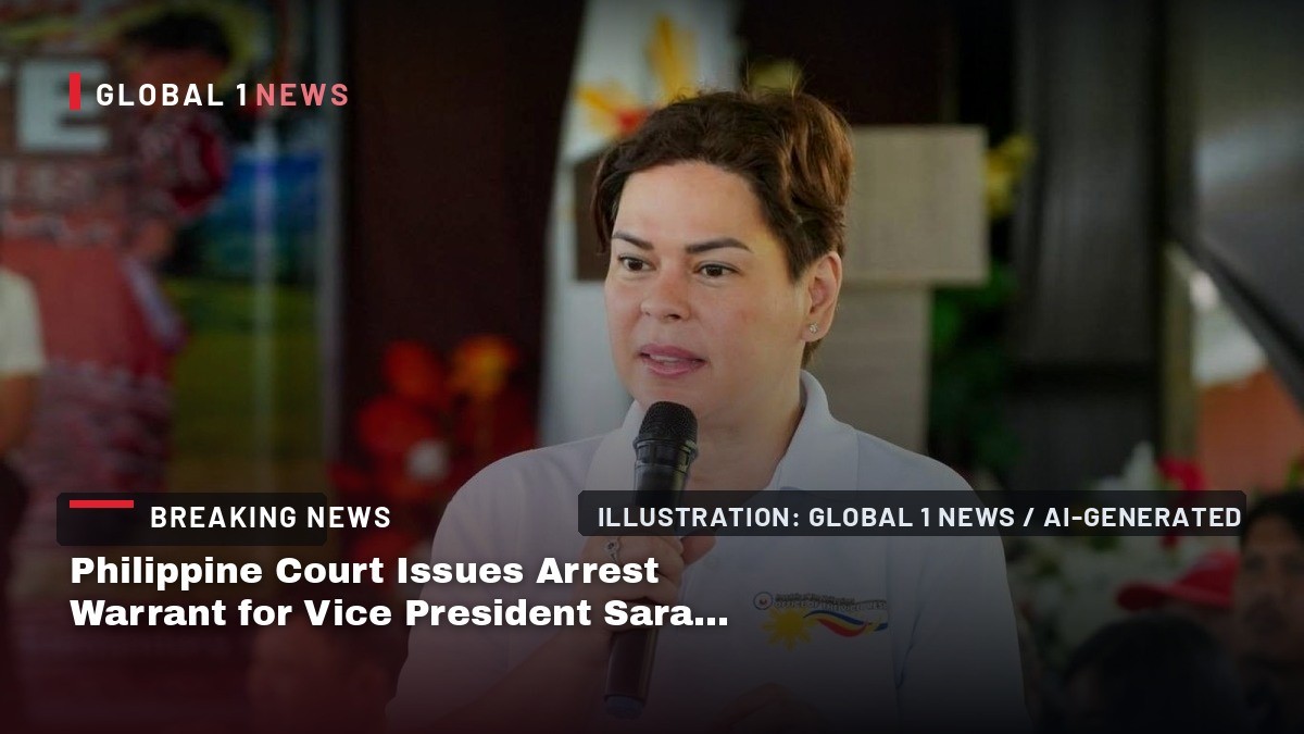 Philippine Court Issues Arrest Warrant for Vice President Sara Duterte in Grave Threats Case