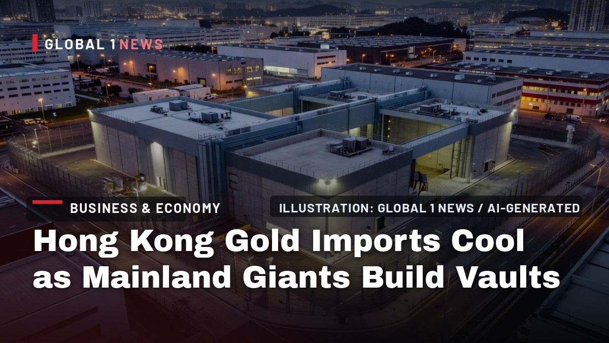 Hong Kong Gold Imports Cool as Mainland Giants Build Vaults