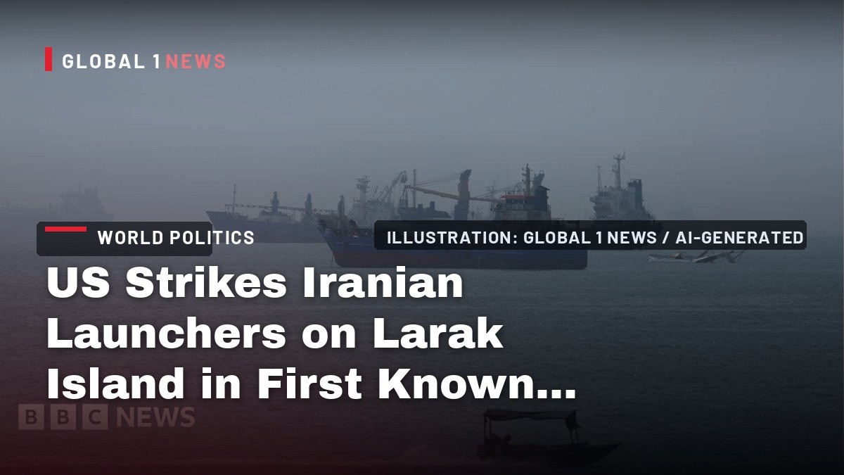 US Strikes Iranian Launchers on Larak Island in First Known Attack Since Late July
