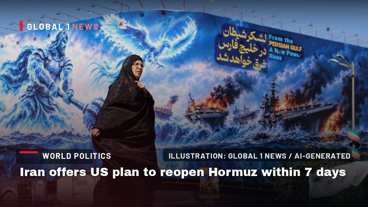 Iran offers US plan to reopen Hormuz within 7 days