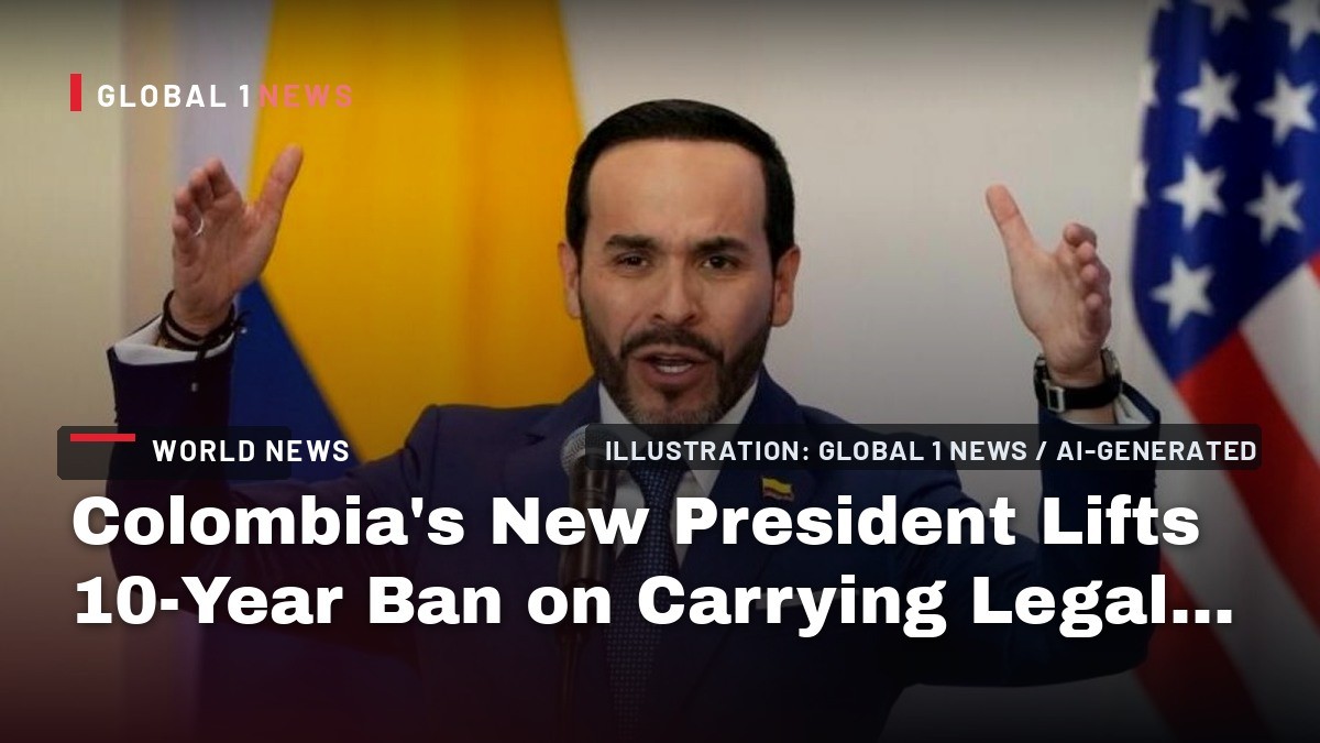 Colombia's New President Lifts 10-Year Ban on Carrying Legal Firearms in Public
