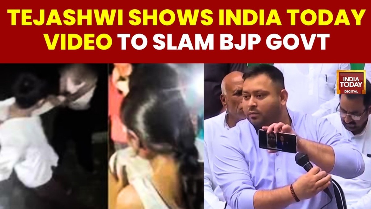 Bihar Opposition Leader Tejashwi Yadav Calls Out JD(U) Over Jamui Minor Harassment Case