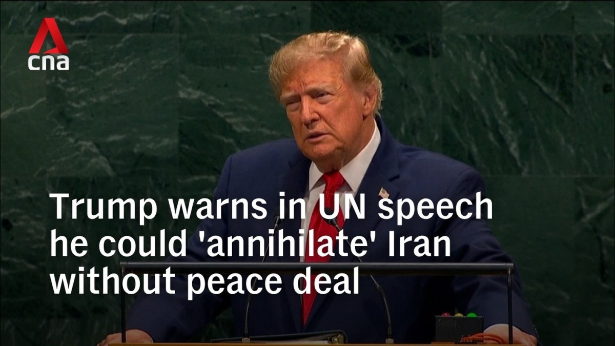 Trump threatens Iran with annihilation, predicts post‑election peace deal