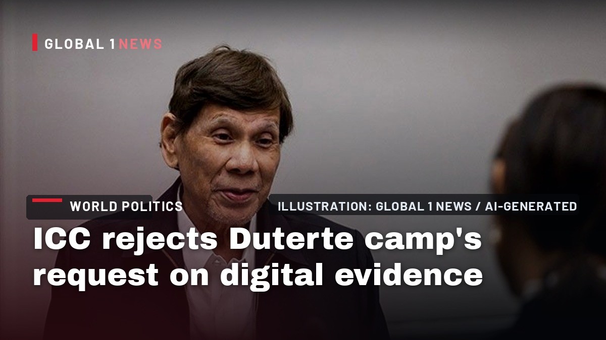ICC rejects Duterte camp’s request on digital evidence