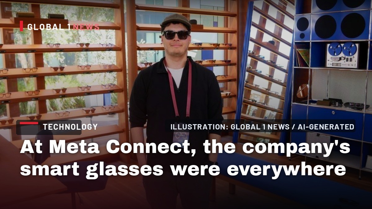At Meta Connect, the company’s smart glasses were everywhere