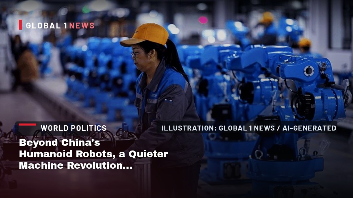 Beyond China's Humanoid Robots, a Quieter Machine Revolution Is Unfolding