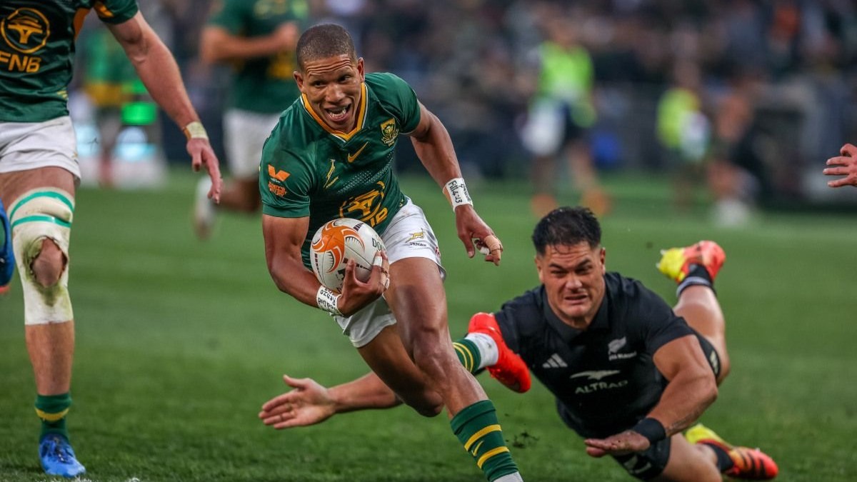 The Springboks' 29-24 third-Test win over the All Blacks at FNB Stadium in Soweto