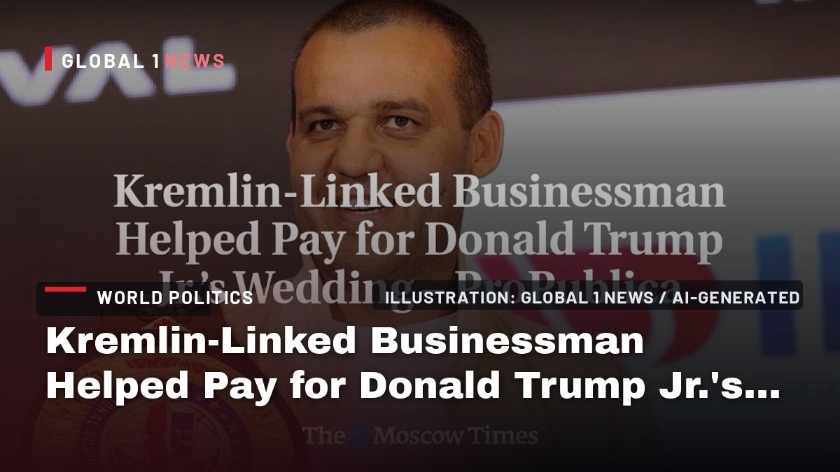Kremlin-Linked Businessman Helped Pay for Donald Trump Jr.’s Wedding – ProPublica