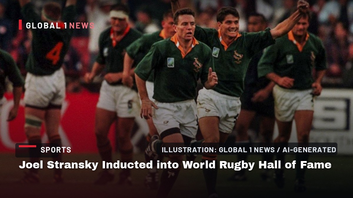 Joel Stransky Inducted into World Rugby Hall of Fame