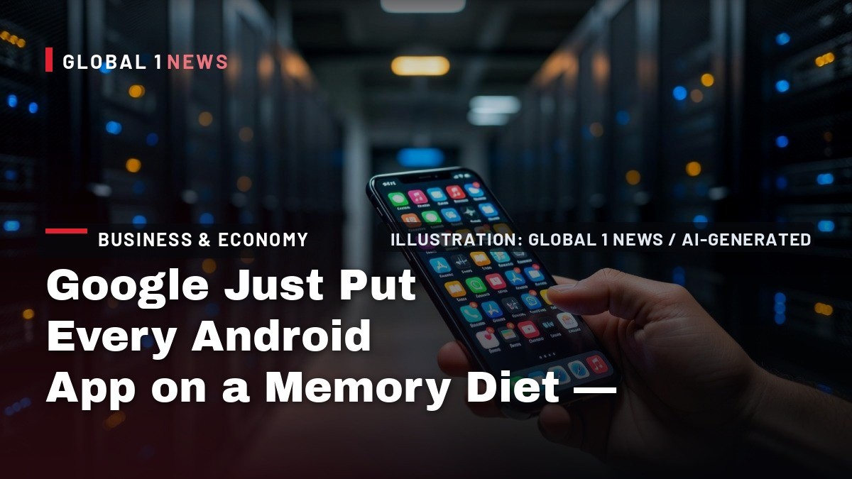 Google Just Put Every Android App on a Memory Diet — Because AI Ate the Supply