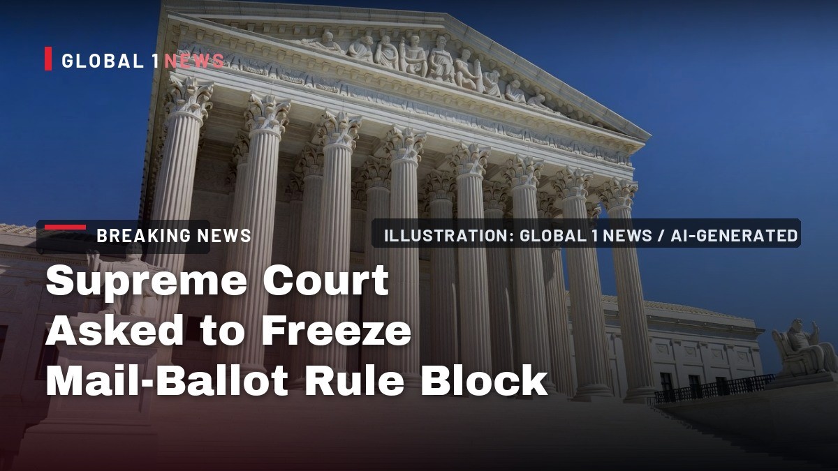 Supreme Court Asked to Freeze Mail-Ballot Rule Block as Voting Begins