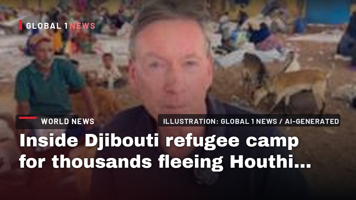 Inside Djibouti refugee camp for thousands fleeing Houthi advance in Yemen