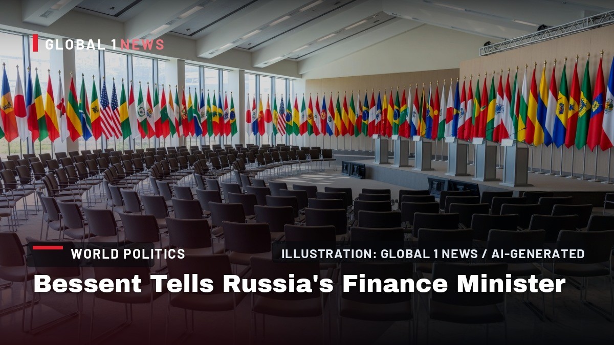 Bessent Tells Russia's Finance Minister: No Economic Relief Until Ukraine War Ends