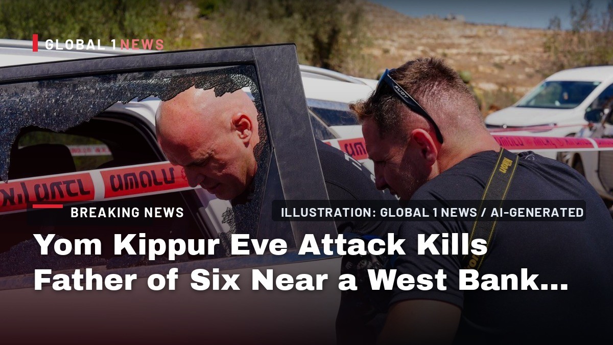 Yom Kippur Eve Attack Kills Father of Six Near a West Bank Spring