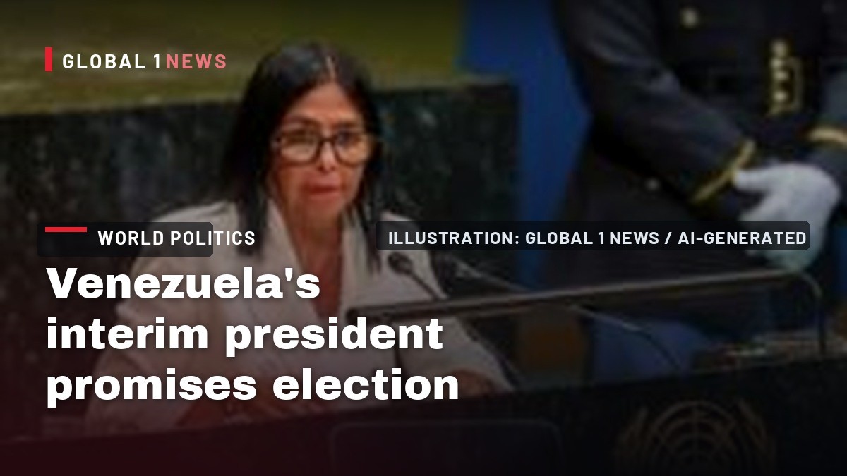 Venezuela's interim president promises election after Maduro ousted