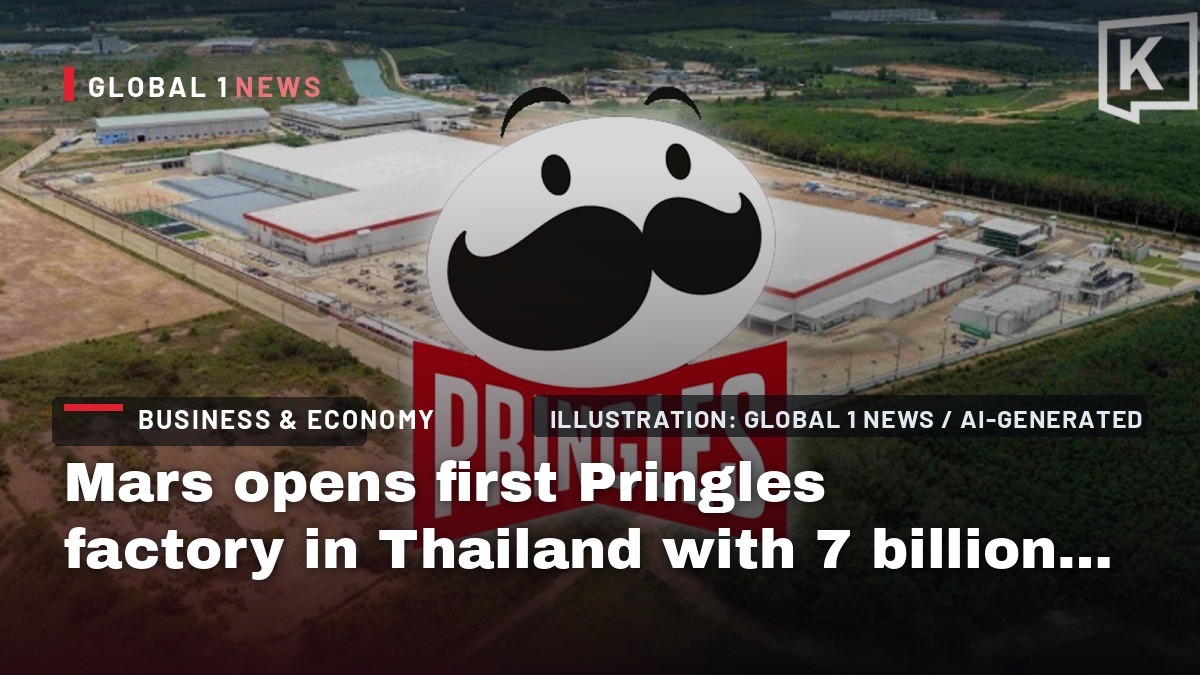 Mars opens first Pringles factory in Thailand with 7 billion baht investment