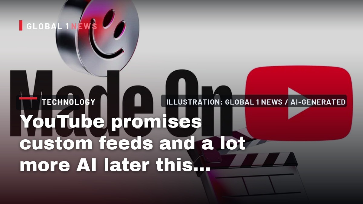 YouTube promises custom feeds and a lot more AI later this year