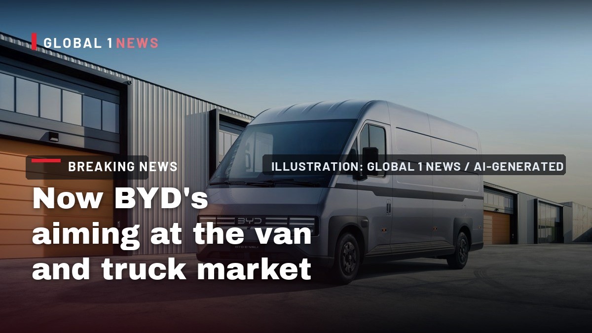 Now BYD’s aiming at the van and truck market