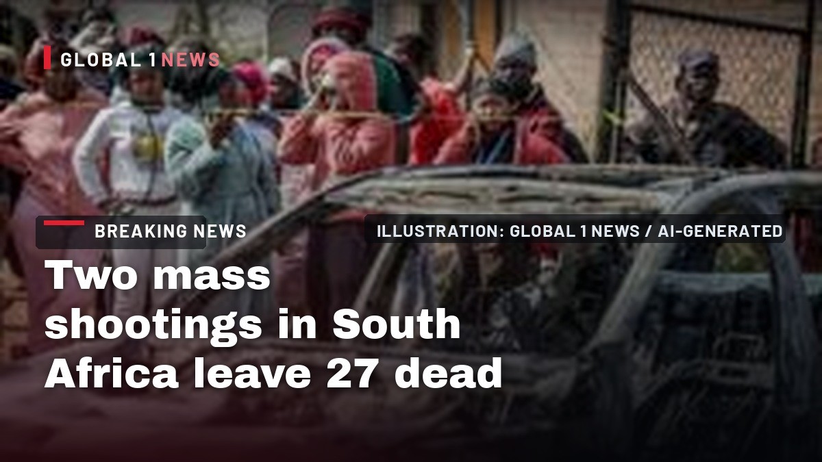 Two mass shootings in South Africa leave 27 dead