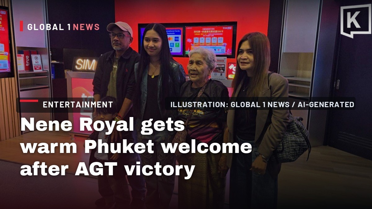 Nene Royal gets warm Phuket welcome after AGT victory