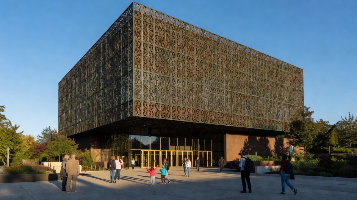The National Museum of African American History and Culture in Washington, D.C., which Lonnie Bunch founded before leading the Smithsonian