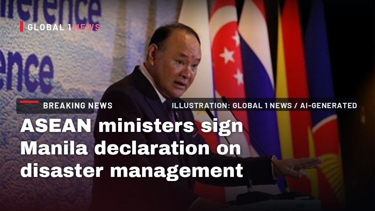 ASEAN ministers sign Manila declaration on disaster management