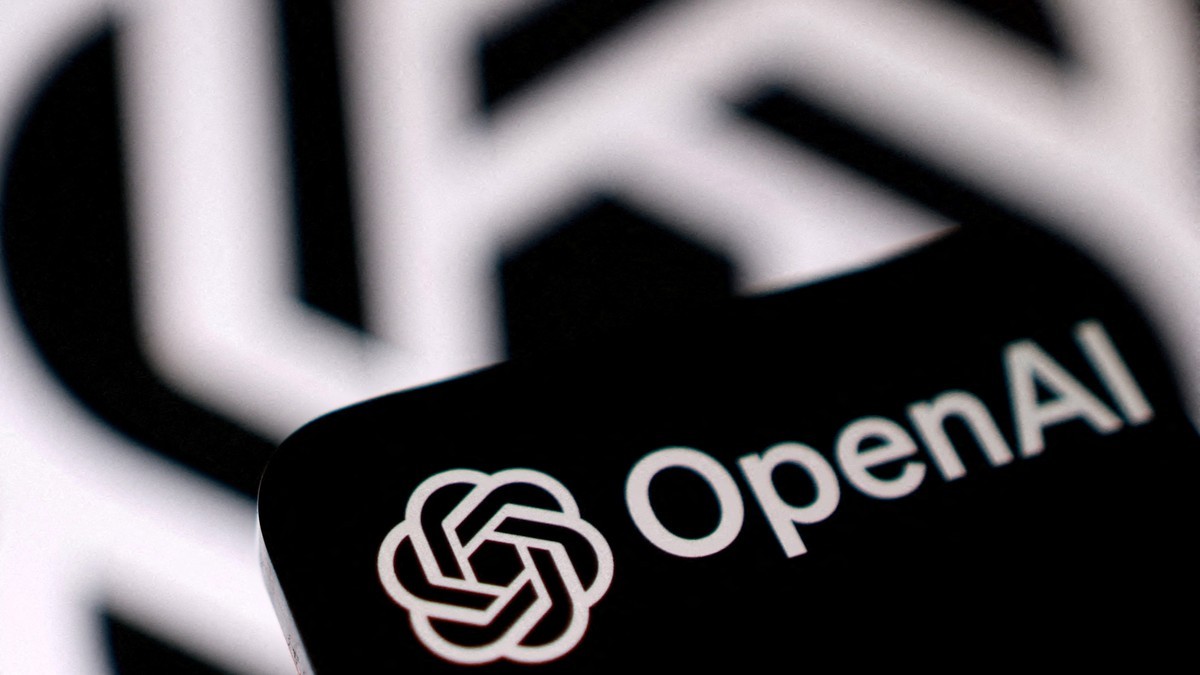 The OpenAI logo displayed on a smartphone screen. Photo: Dado Ruvic/Reuters