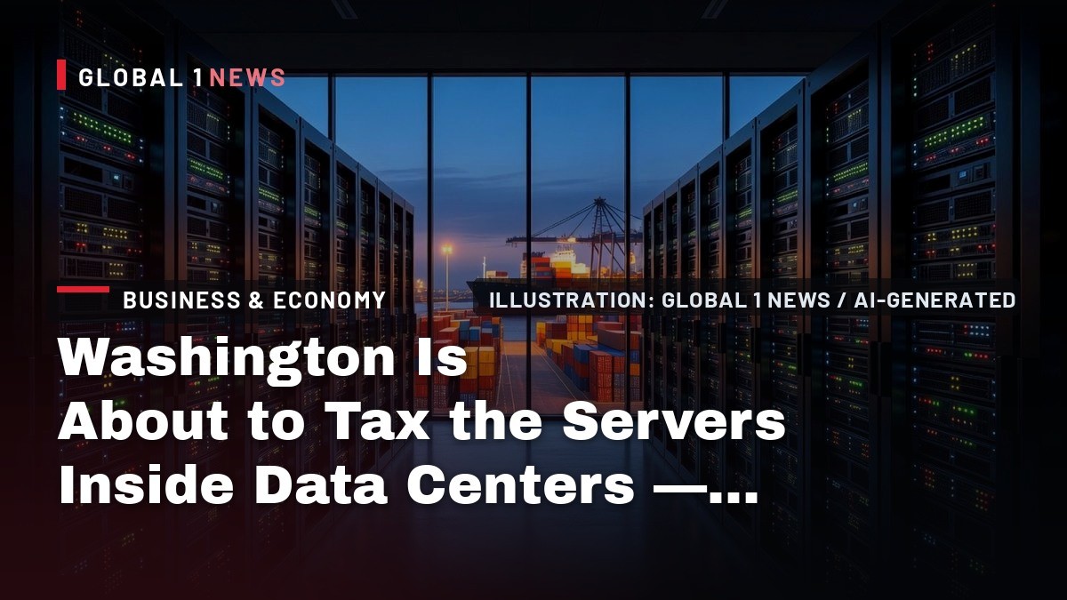 Washington Is About to Tax the Servers Inside Data Centers — Right When It Needs More Data Centers