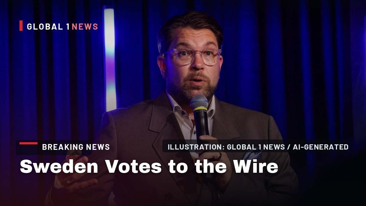 Sweden Votes to the Wire: Opposition Projects a One-Seat Majority as the Far Right Slips