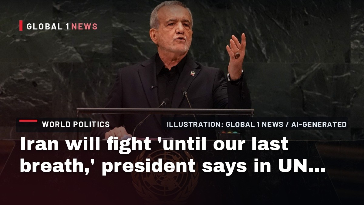 Iran will fight ‘until our last breath,’ president says in UN speech