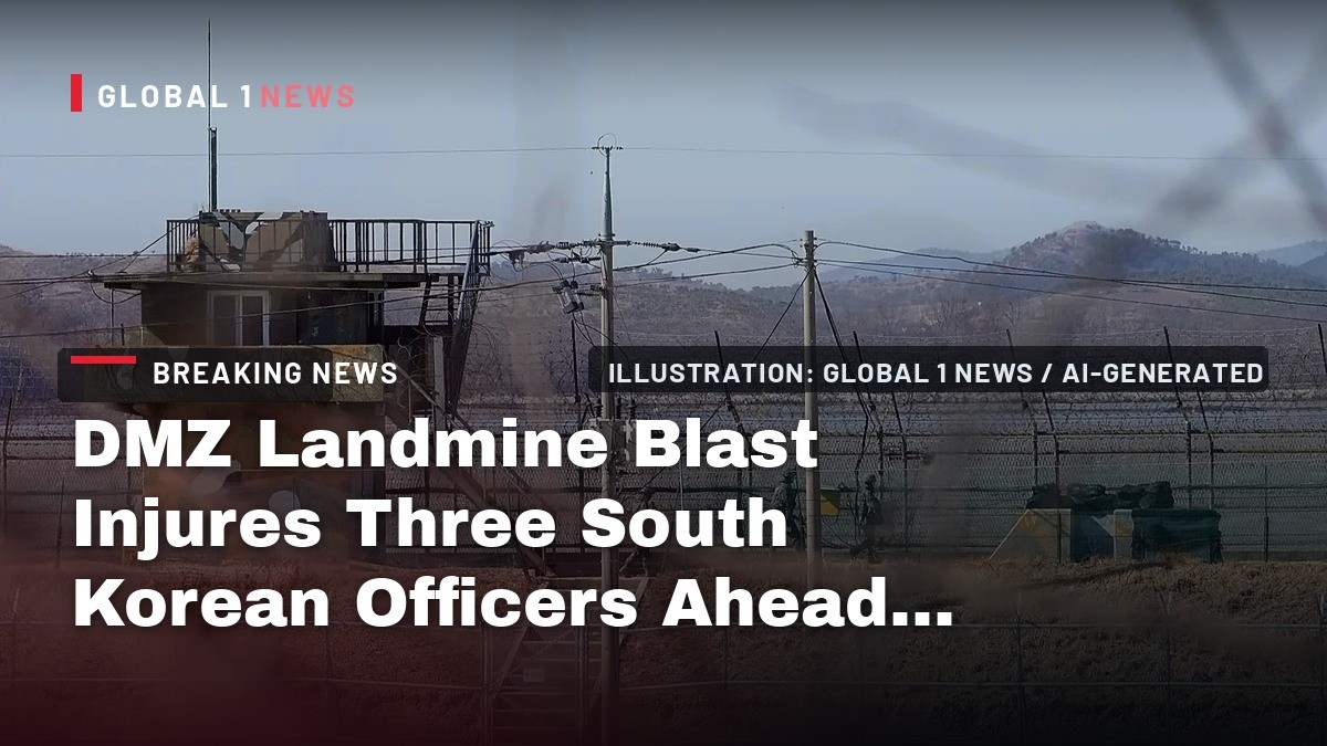 DMZ Landmine Blast Injures Three South Korean Officers Ahead of UN Inspection