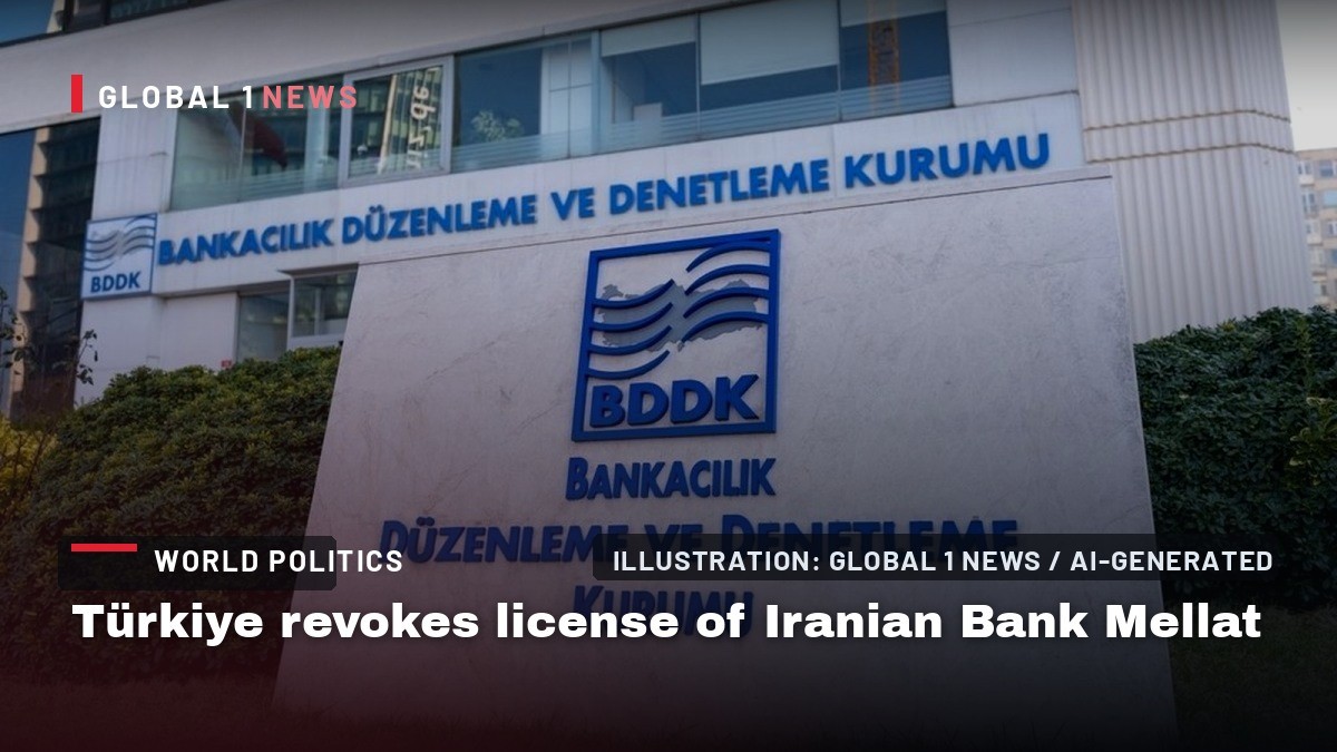 Türkiye revokes license of Iranian Bank Mellat
