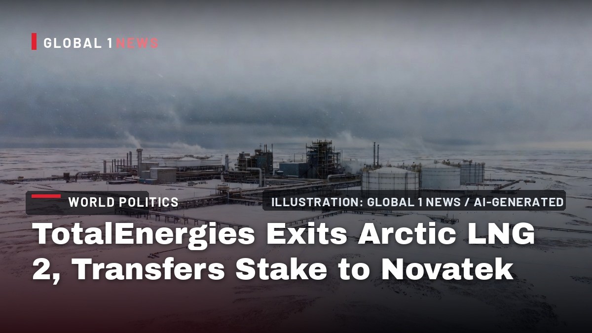 TotalEnergies Exits Arctic LNG 2, Transfers Stake to Novatek