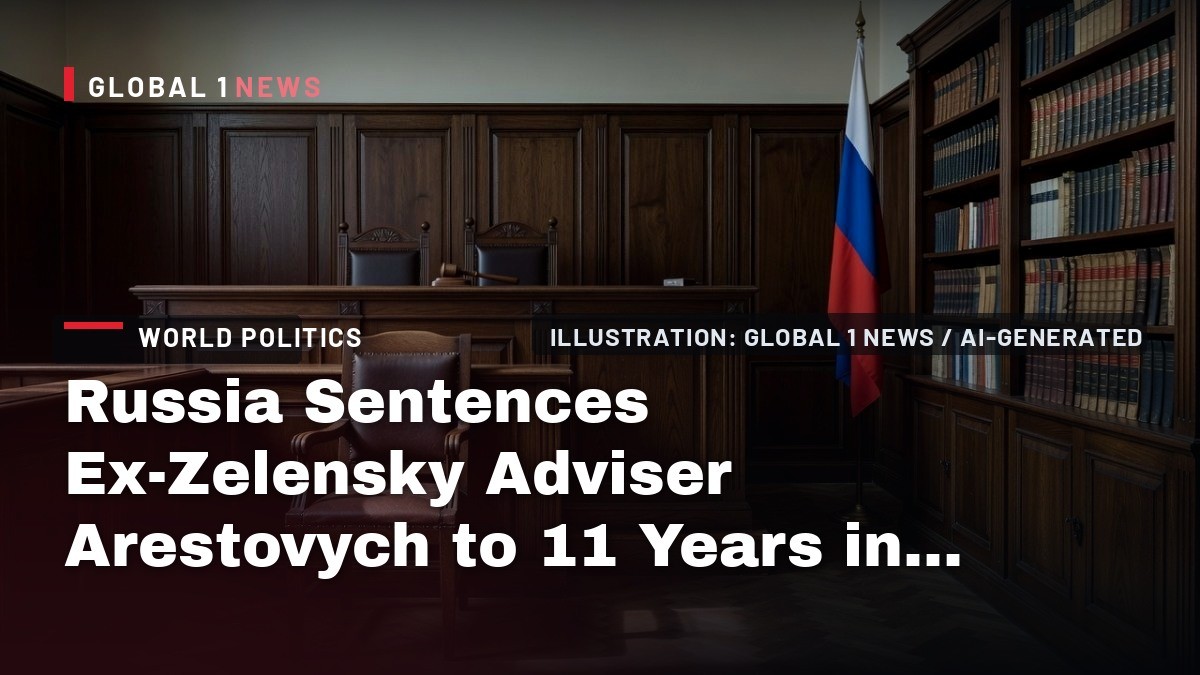 Russia Sentences Ex-Zelensky Adviser Arestovych to 11 Years in Absentia Over War Comments