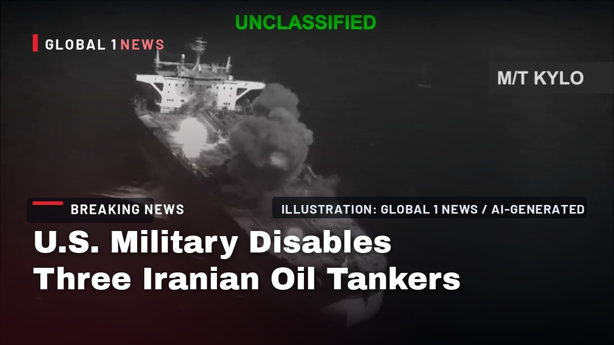 U.S. Military Disables Three Iranian Oil Tankers After Missiles Target Navy Ships