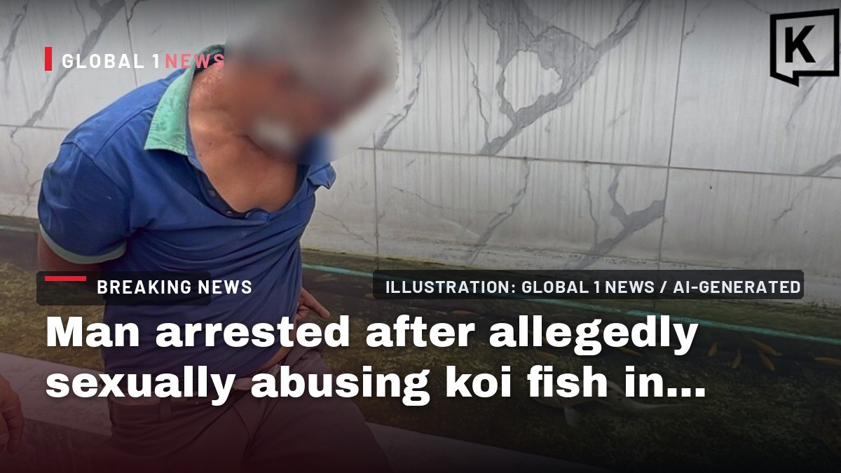 Man arrested after allegedly sexually abusing koi fish in Bangkok