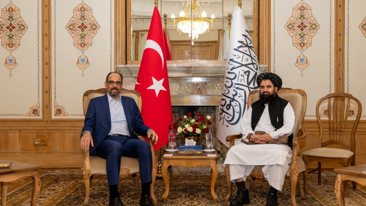 Turkish intel chief Kalın visits Afghanistan to boost ties