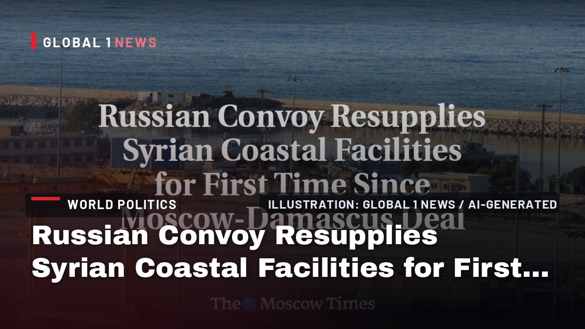 Russian Convoy Resupplies Syrian Coastal Facilities for First Time Since Moscow-Damascus Deal