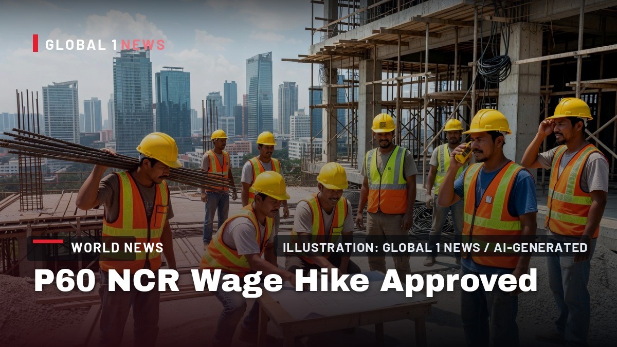 P60 NCR Wage Hike Approved as P85 Increase Remains Frozen in Court
