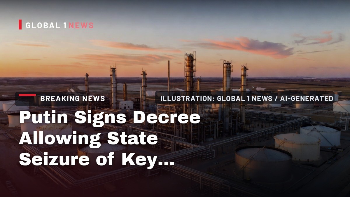 Putin Signs Decree Allowing State Seizure of Key Infrastructure
