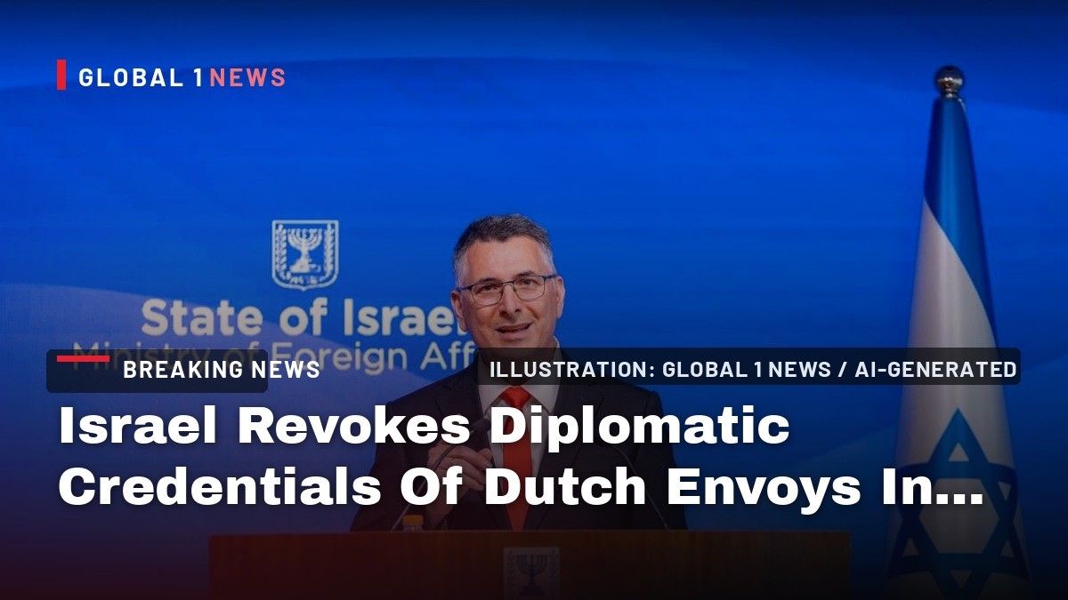 Israel Revokes Diplomatic Credentials Of Dutch Envoys In Ramallah