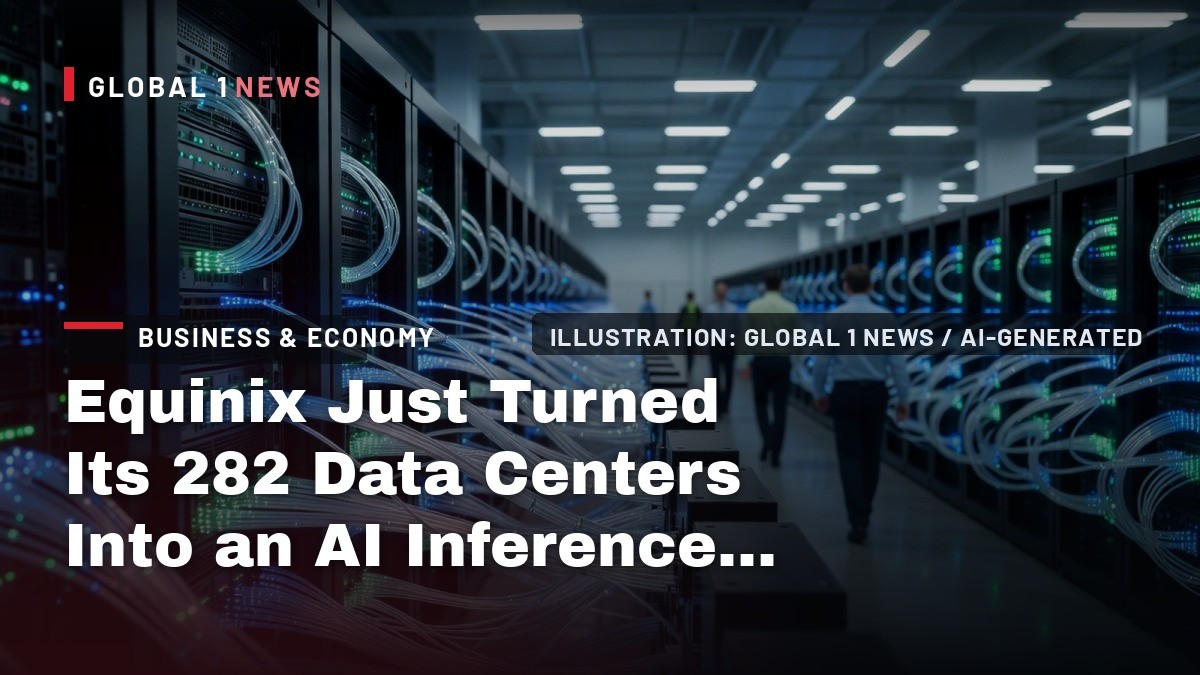 Equinix Just Turned Its 282 Data Centers Into an AI Inference Marketplace — the Neutral Host Just Picked a Side