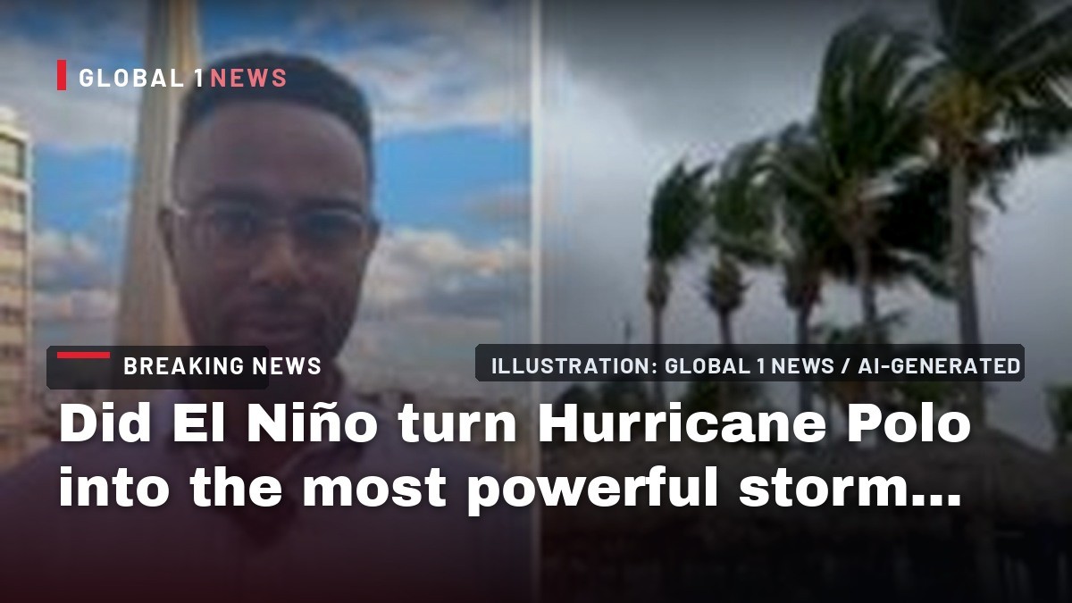 Did El Niño turn Hurricane Polo into the most powerful storm of the season?