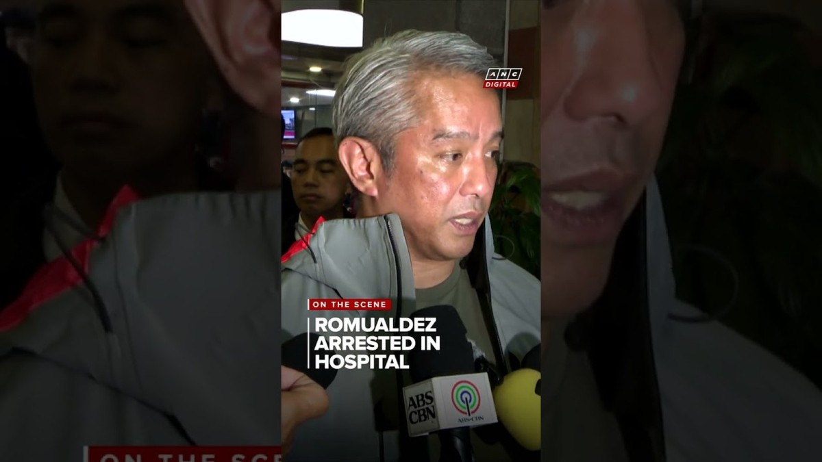 ANC 24/7 report on the hospital arrest of former House Speaker Martin Romualdez