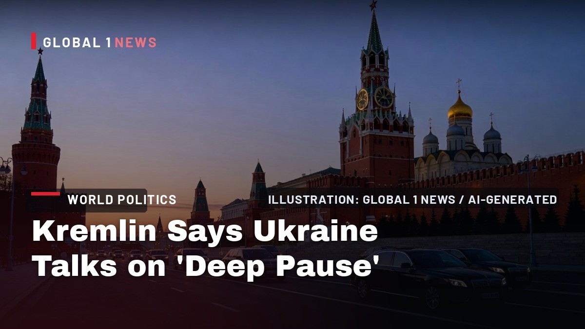 Kremlin Says Ukraine Talks on 'Deep Pause' as CIA Chief's Secret Moscow Visit Comes to Light