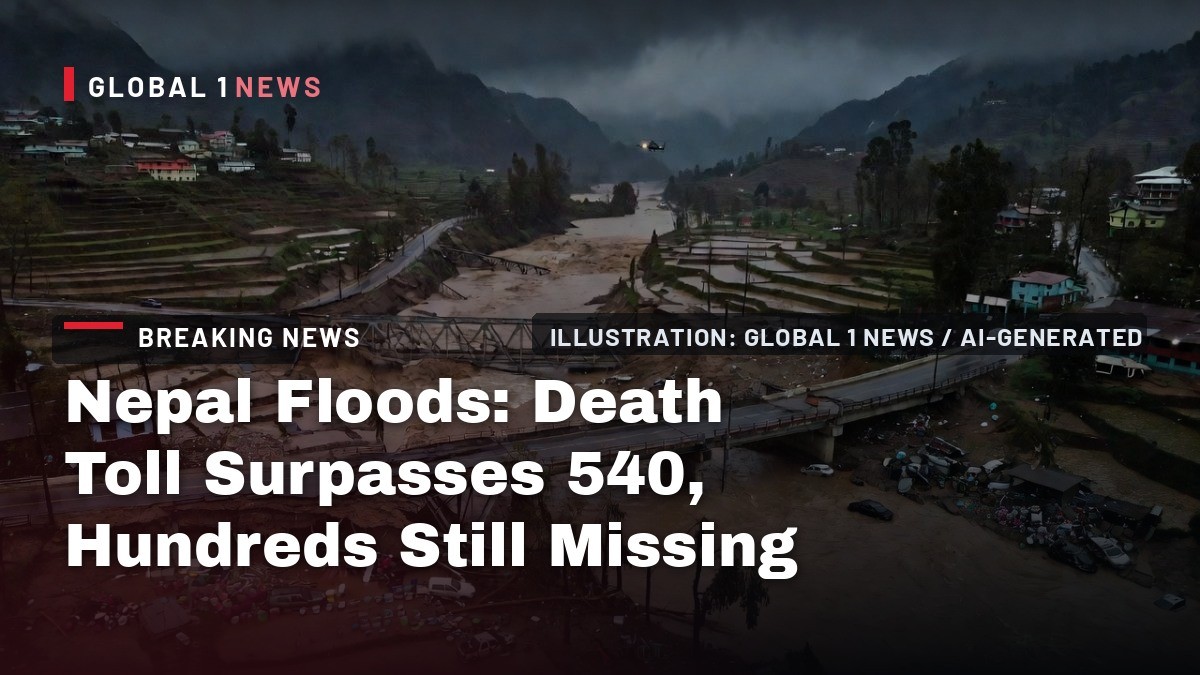 Nepal Floods: Death Toll Surpasses 540, Hundreds Still Missing
