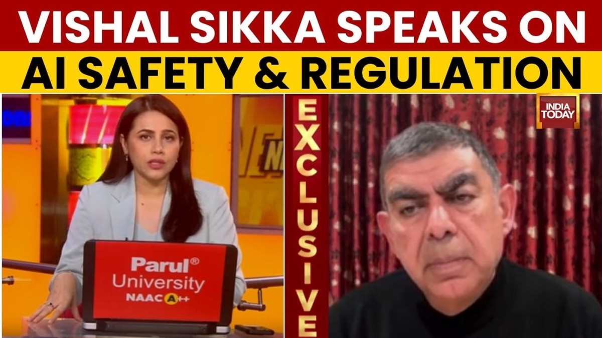 AI Safety and Regulation in India: Dr Vishal Sikka’s Vision for the Future