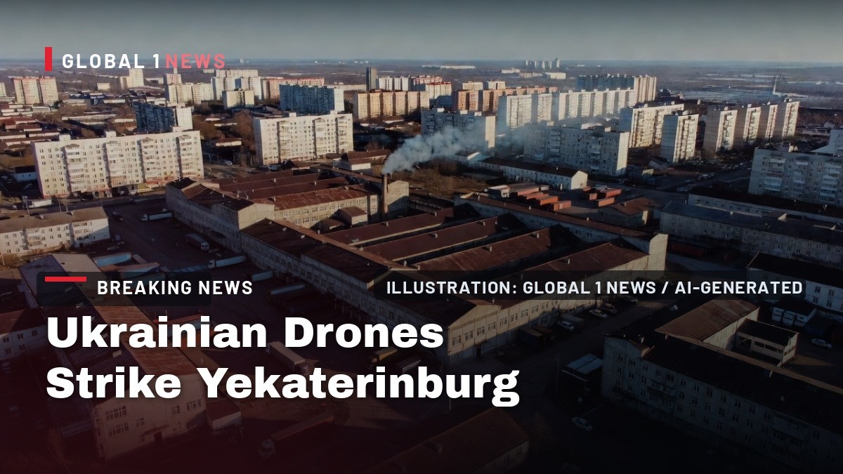 Ukrainian Drones Strike Yekaterinburg as Deep-Strike Campaign Grinds On