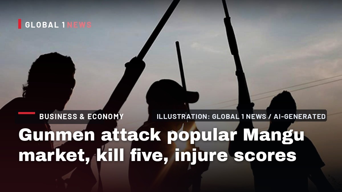Gunmen attack popular Mangu market, kill five, injure scores