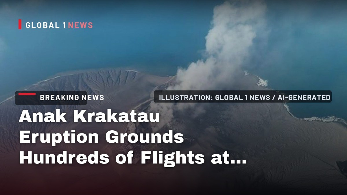 Anak Krakatau Eruption Grounds Hundreds of Flights at Jakarta's Soekarno-Hatta Airport